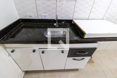 Studio para alugar com 32m², 1 quarto e sem vaga Studio para alugar com 32m², 1 quarto e sem vagaDetalhe da cozinha