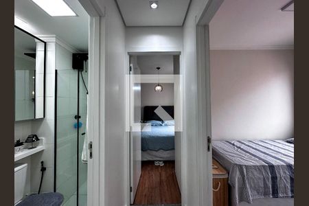 Apartamento à venda com 33m², 2 quartos e 1 vagaCorredor Quartos