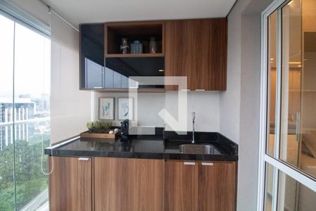 Apartamento para alugar com 42m², 1 quarto e 1 vaga Apartamento para alugar com 42m², 1 quarto e 1 vagaVaranda Gourmet
