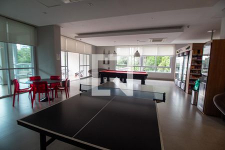 Apartamento para alugar com 42m², 1 quarto e 1 vaga Apartamento para alugar com 42m², 1 quarto e 1 vagaÁrea comum - Sala de Jogos