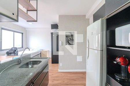 Studio à venda com 28m², 1 quarto e sem vagaCozinha