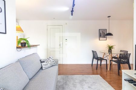 Sala de apartamento para alugar com 2 quartos, 55m² em Vila Olímpia, São Paulo