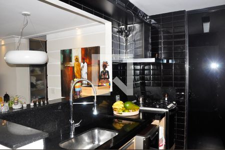 Apartamento à venda com 77m², 3 quartos e 2 vagasCozinha Americana