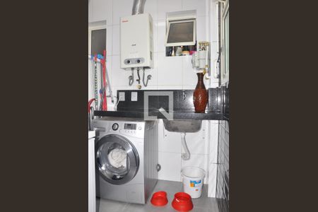 Apartamento à venda com 77m², 3 quartos e 2 vagas Área de Serviço