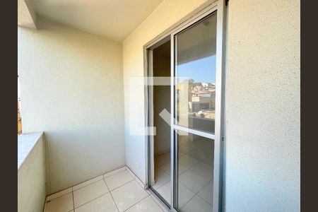 Varanda Sala de apartamento à venda com 2 quartos, 54m² em João Pinheiro, Belo Horizonte