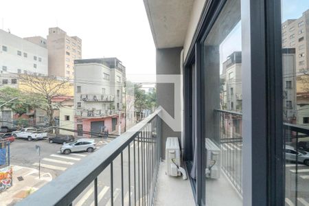 Sacada de kitnet/studio para alugar com 1 quarto, 25m² em Bela Vista, São Paulo