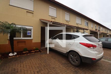 Casa de condomínio à venda com 120m², 3 quartos e 2 vagasFachada Da Casa