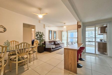 Sala de apartamento para alugar com 3 quartos, 110m² em Centro, Guarujá