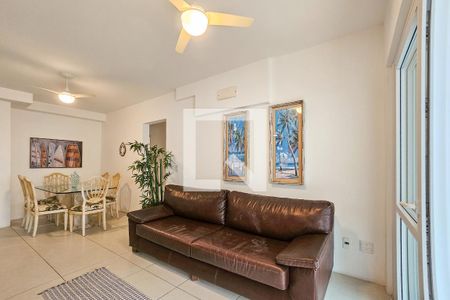 Sala de apartamento para alugar com 3 quartos, 110m² em Centro, Guarujá