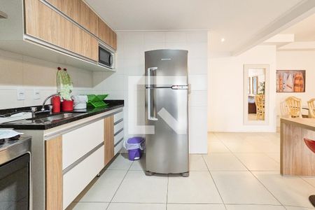 Cozinha de apartamento para alugar com 3 quartos, 110m² em Centro, Guarujá