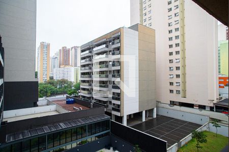 Vista da Varanda da Sala/Quarto de kitnet/studio para alugar com 1 quarto, 26m² em Bela Vista, São Paulo