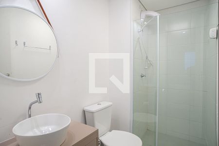 Studio para alugar com 26m², 1 quarto e sem vaga Studio para alugar com 26m², 1 quarto e sem vagaBanheiro