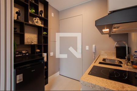 Studio para alugar com 30m², 1 quarto e sem vagaCozinha