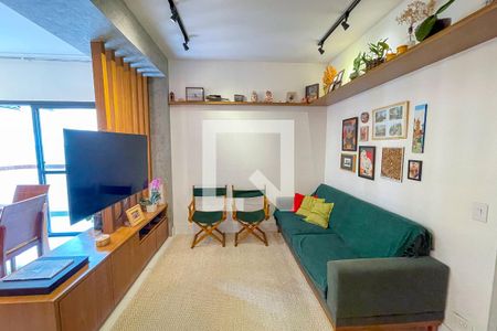 Sala de apartamento à venda com 2 quartos, 67m² em Pinheiros, São Paulo