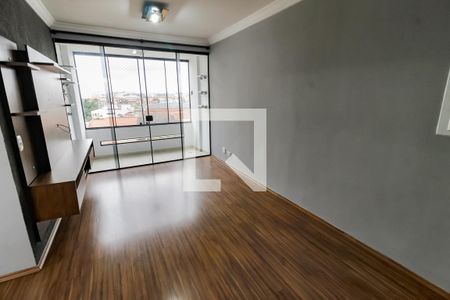 Sala de apartamento para alugar com 2 quartos, 63m² em Chácara Agrindus, Taboão da Serra