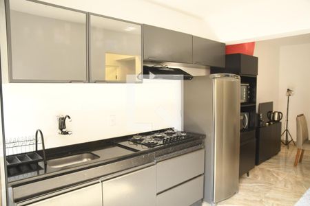 Casa de condomínio para alugar com 110m², 2 quartos e 3 vagasCozinha