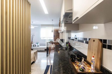Studio para alugar com 28m², 1 quarto e sem vaga Studio para alugar com 28m², 1 quarto e sem vagaCozinha