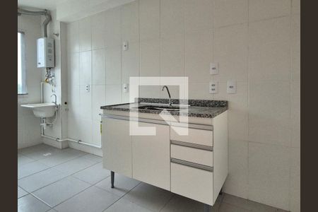 Cozinha de apartamento à venda com 2 quartos, 43m² em Vargem Grande, Rio de Janeiro