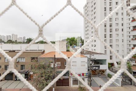 Vista da Sala de apartamento à venda com 2 quartos, 103m² em Brooklin Paulista, São Paulo