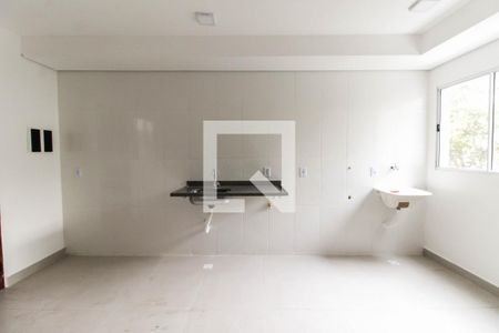 Cozinha de apartamento para alugar com 1 quarto, 40m² em Vila Taquari, São Paulo