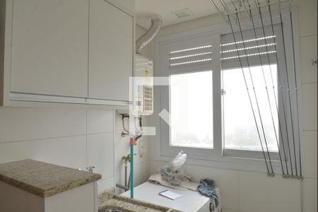 Área de Serviço de apartamento para alugar com 2 quartos, 60m² em Jardim, Santo André