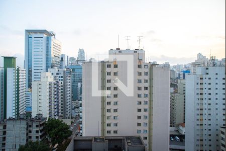Vista da Sala/Quarto de kitnet/studio à venda com 1 quarto, 19m² em Bela Vista, São Paulo