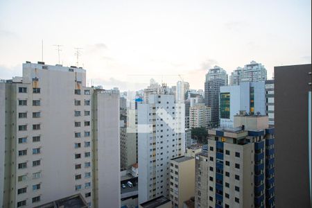 Vista da Sala/Quarto de kitnet/studio à venda com 1 quarto, 19m² em Bela Vista, São Paulo