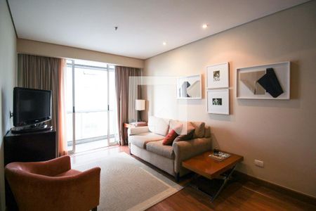 Sala de apartamento à venda com 1 quarto, 60m² em Itaim Bibi, São Paulo