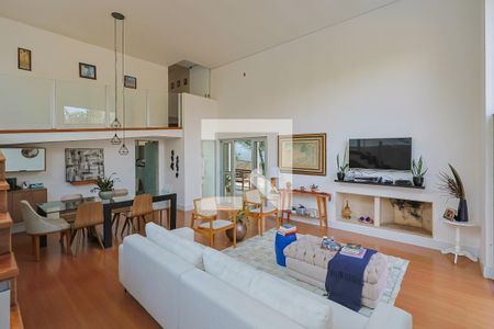 Sala de casa de condomínio à venda com 4 quartos, 296m² em Vile de Montagne, Nova Lima