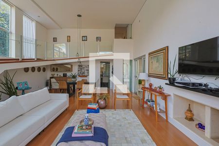 Sala de casa de condomínio à venda com 4 quartos, 296m² em Vile de Montagne, Nova Lima