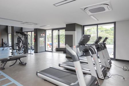 Apartamento para alugar com 44m², 2 quartos e 1 vaga Apartamento para alugar com 44m², 2 quartos e 1 vagaAcademia