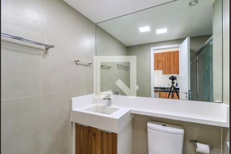 Studio para alugar com 26m², 1 quarto e sem vaga Studio para alugar com 26m², 1 quarto e sem vagaBanheiro
