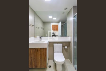 Studio para alugar com 26m², 1 quarto e sem vaga Studio para alugar com 26m², 1 quarto e sem vagaBanheiro