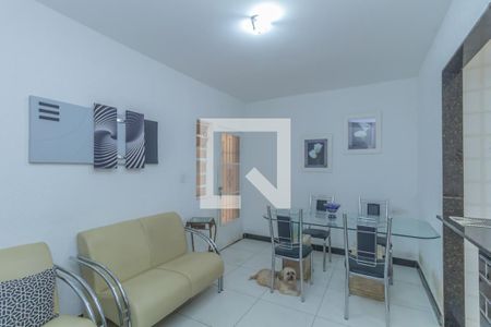 Sala de apartamento à venda com 3 quartos, 70m² em Santa Branca, Belo Horizonte