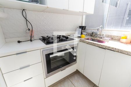Cozinha de apartamento para alugar com 2 quartos, 43m² em Vila Santa Teresa (zona Leste), São Paulo