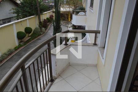 Varanda da Sala de casa de condomínio à venda com 3 quartos, 197m² em Pechincha, Rio de Janeiro