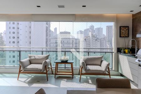 Sacada de apartamento à venda com 2 quartos, 119m² em Vila Andrade, São Paulo