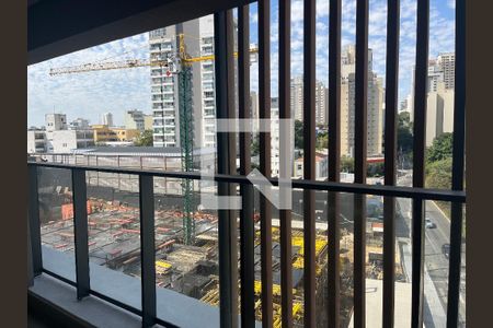 Varanda  de apartamento à venda com 1 quarto, 45m² em Perdizes, São Paulo