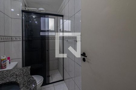 banheiro social de apartamento para alugar com 2 quartos, 60m² em Vila Santa Teresa (zona Sul), São Paulo
