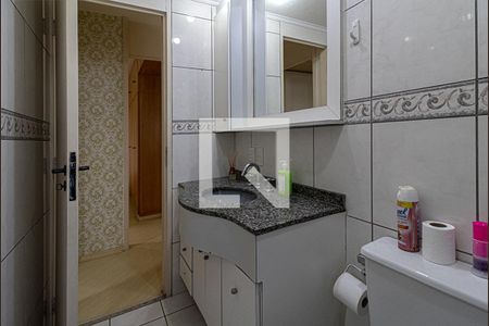 banheiro social de apartamento para alugar com 2 quartos, 60m² em Vila Santa Teresa (zona Sul), São Paulo