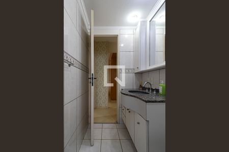 banheiro social de apartamento para alugar com 2 quartos, 60m² em Vila Santa Teresa (zona Sul), São Paulo