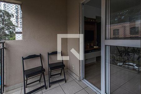 Varanda de apartamento à venda com 3 quartos, 62m² em Jardim Celeste, São Paulo