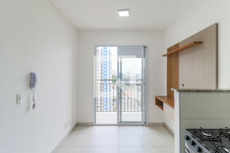 Sala de apartamento para alugar com 1 quarto, 28m² em Jardim Caravelas, São Paulo