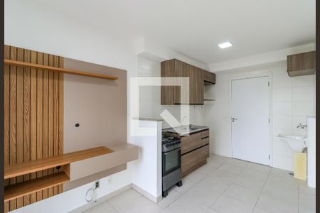 Sala de apartamento para alugar com 1 quarto, 28m² em Jardim Caravelas, São Paulo