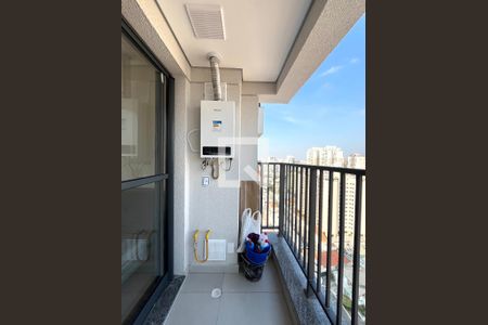 Varanda Sala  de apartamento para alugar com 1 quarto, 29m² em São Judas, São Paulo