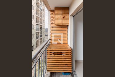 Varanda da Sala   de apartamento para alugar com 2 quartos, 65m² em Vila Gustavo, São Paulo