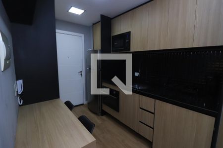 Cozinha de kitnet/studio para alugar com 0 quarto, 23m² em Tatuapé, São Paulo