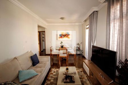sala de apartamento para alugar com 3 quartos, 90m² em Nova Suíça, Belo Horizonte