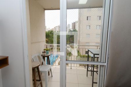 Varanda da Sala de apartamento à venda com 3 quartos, 63m² em Vila Inglesa, São Paulo