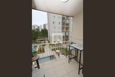 Varanda da Sala de apartamento à venda com 3 quartos, 63m² em Vila Inglesa, São Paulo